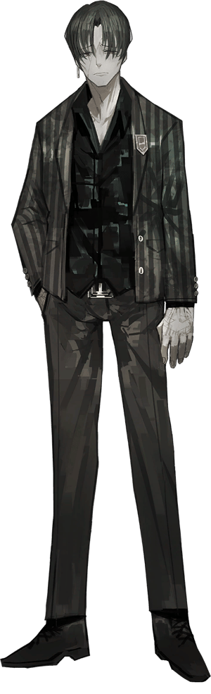 This is the Avatar Image for the Vergilius (Limbus Company) AI Voice and Text to Speech Generator